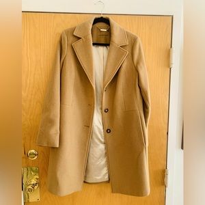 Calvin Klein Beige Peacoat Size 10